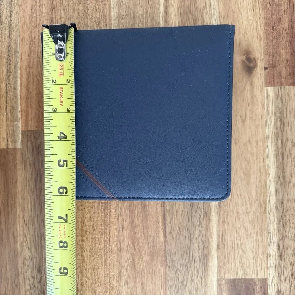 Mead Cambridge 1995 Vintage Professional Address Book Faux Leather Navy Blue New